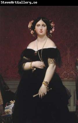 Jean Auguste Dominique Ingres Portrait of Ines Moitessier (mk04)